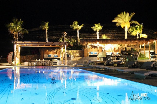 piscina de hotel ios greece