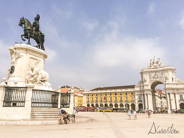 Plaza del Comercio en Lisboa 