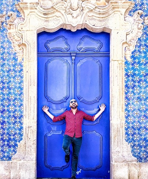 Palacio de azulejos en Braga