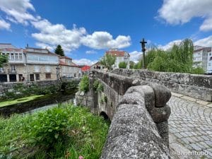 Puente romano en el Camino Portugués