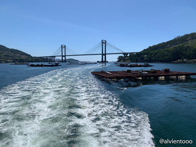rutas en barco cerca de Vigo