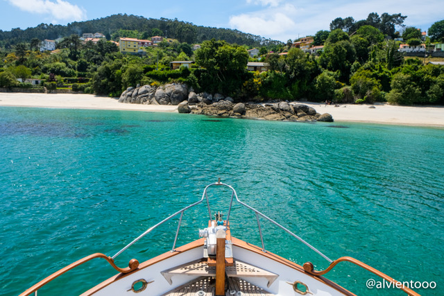 planes en barco en Galicia
