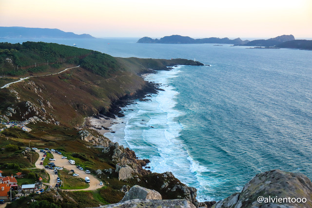 aparcamiento ruta de los faros de Cabo Home