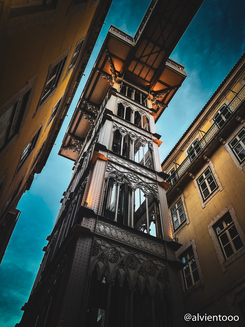 elevador de santa justa en lisboa