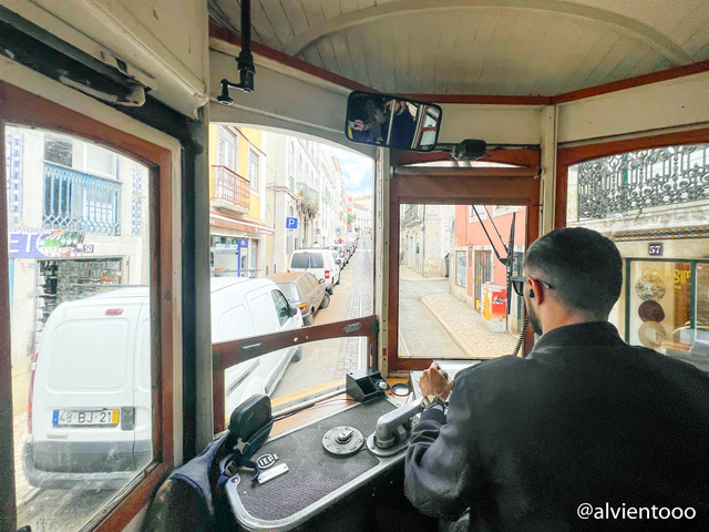 tranvias en Lisboa