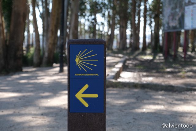 Camino portugues en arousa 