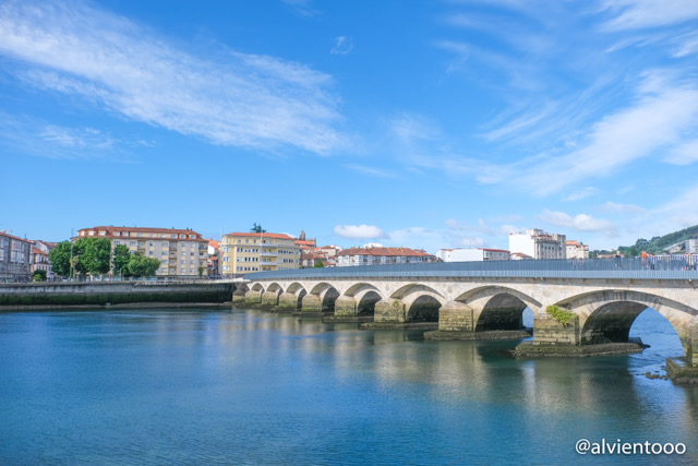 Puente del burgo en Pontevedra