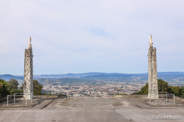 Santuario do Sameiro en Portugal