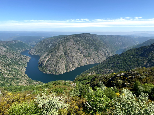 Mirador da Columna en la Ribeira Sacra
