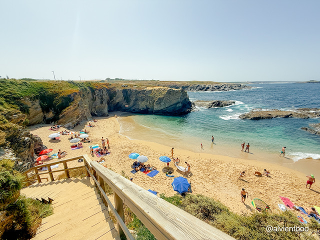playas en el sur de Portugal